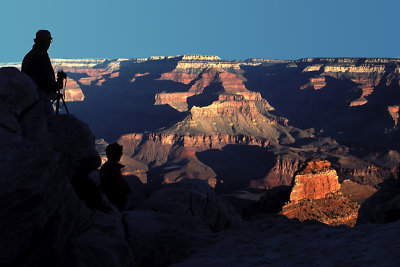 AZ Grand Canyon NP S Kaibab Trail 1 Sunrise.jpg