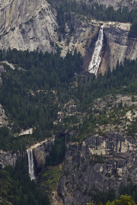CA Yosemite NP 23c Glacier Pt View Nevada Falls (top) & Vernal Falls (bot).jpg