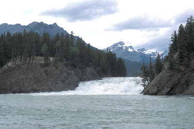 AB Banff NP Bow River 3 Falls.jpg