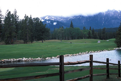AB Jasper NP Jasper Park Lodge Golf Course Lake.jpg