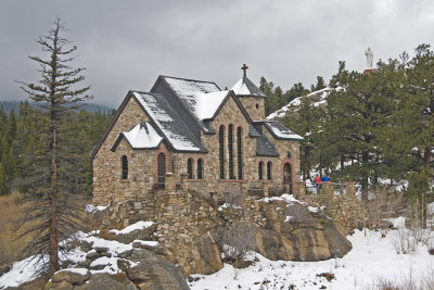 CO Rocky Mountains, Peak to Peak Hwy 3 St Malo Chapel on the Rocks.jpg