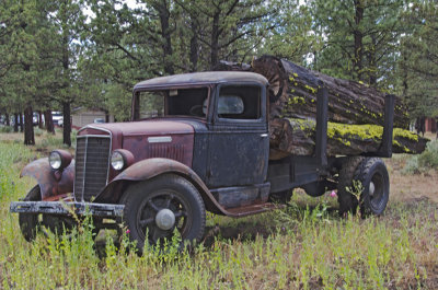 OR Sisters 5 Antique Logging Truck.jpg