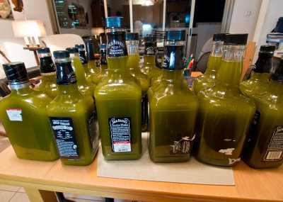 Olive Oil Pressing Process - November 2007