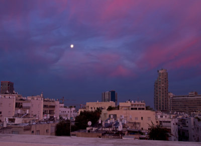 Tel Aviv sunsets and sunrises