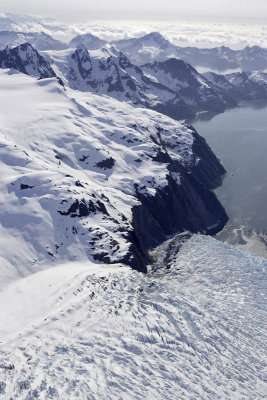 Flight over Seward region