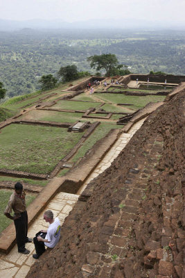 Sigiriya, the fourth terrace