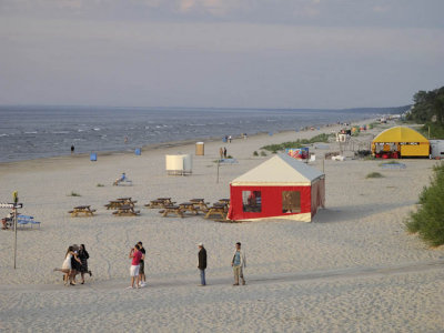 Jurmala beach near Riga