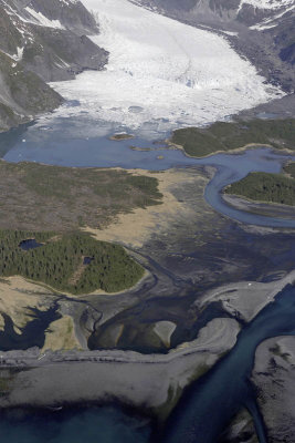 Flight over Seward region