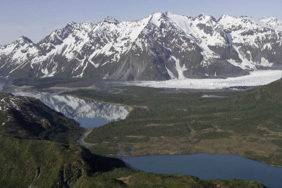 Flight over Seward region