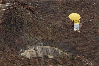 Sigiriya, the fourth terrace