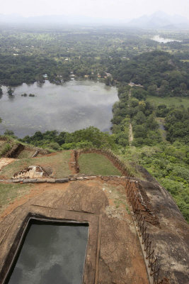 Sigiriya, the fourth terrace