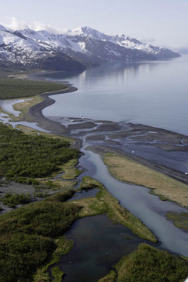 Flight over Seward region