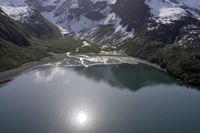 Flight over Seward region