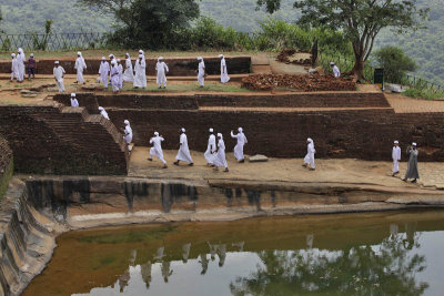 Sigiriya, the fourth terrace