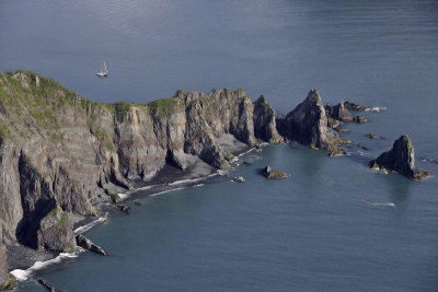 Flight over Seward region