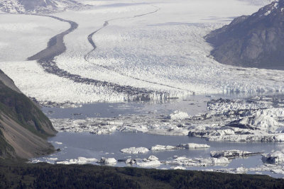 Flight over Seward region