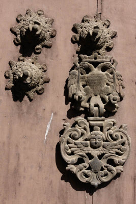 Sucre, detail of a door