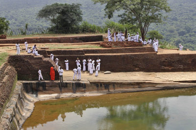 Sigiriya, the fourth terrace