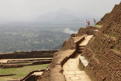 Sigiriya, the fourth terrace