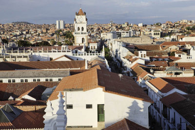 Sucre, view from San Filipe Neri Church