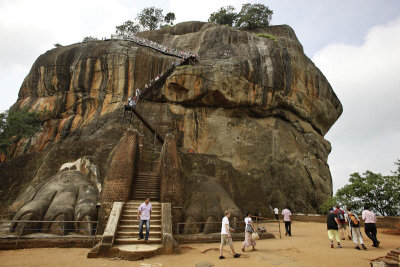 Sigirya, the rock of the fourth terrace