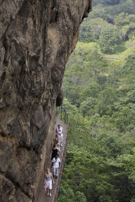 Sigirya, the path to the third terrace