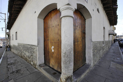 Sucre, traditional house at Calle Colon