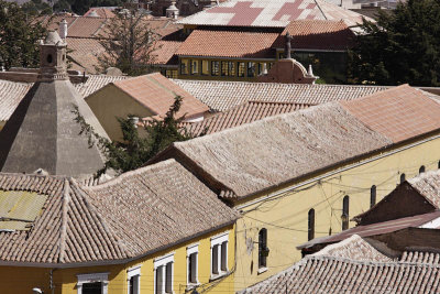 Potos, view from the top of San Francisco Church and Monastery