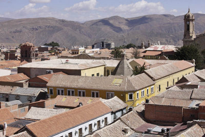 Potos, view from the top of San Francisco Church and Monastery