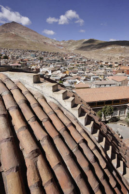 Potos, view from the top of San Francisco Church and Monastery