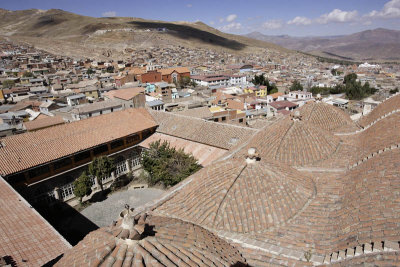 Potos, view from the top of San Francisco Church and Monastery