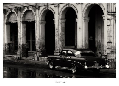 Cuba in  monochrome 