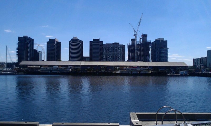View of the city from the docks - Joey A