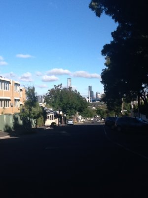 alley way view to eureka skydeck - John N