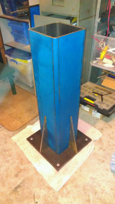 Test fitting the metal pieces before weld.jpg