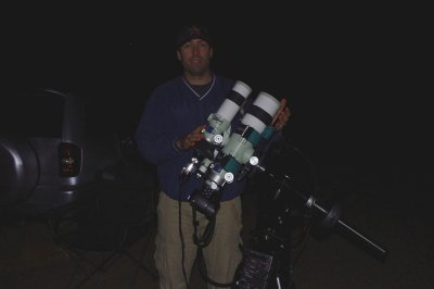 Taken at our 'secret' dark site:  Losmandy G11 Gemini 2, Takahashi Sky90ii and FS60C + Nikon D40