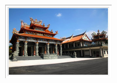 New Wuchang Temple Build In Front Of The Damaged One