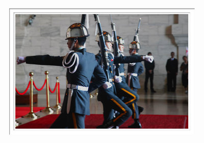 C.K.S. Memorial Hall Changing Of The Guards 3