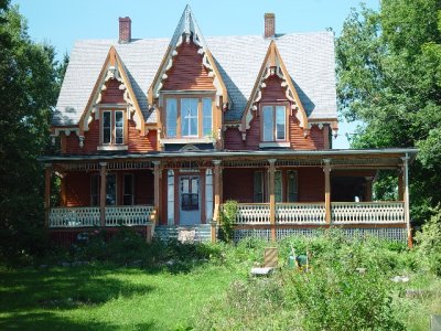ONE OF THE MANY MANSIONS OF ANNAPOLIS ROYAL