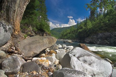 Khara-Murin river 2006 (Siberia). Whitewater & tracking tour - Õàðà-ìóðèí 2006