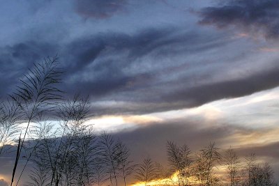 A sunset from home / Un atardecer desde casa