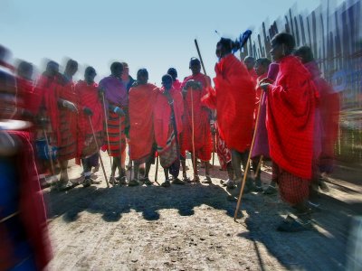 Maasai Warrior Camp, Tanzania, Africa