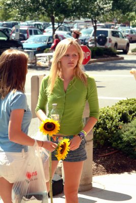 Miss M with Sunflowers.jpg