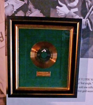 'Heartbreak Hotel' was Elvis' First Gold Record