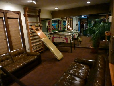 Elvis' Exercise Room at Graceland