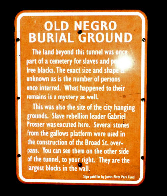'Old Negro Burial Ground' Explanation
