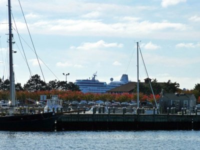 Cruise Ship in Newport Harbor, RI