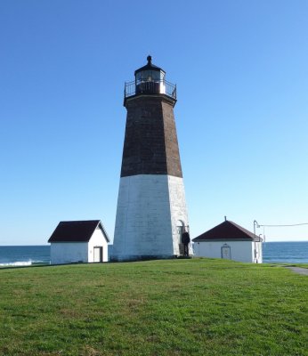 Point Judith Lighthouse (Established 1810 - Rebuilt 1857)