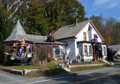 Ready for Halloween in Hinsdale, NH