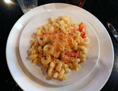 Lobster Mac and Cheese at Fat Belly's